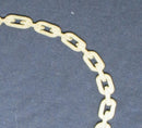 Chipboard Frame Chain Oval (Open)