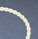 Chipboard Frame Rope Oval