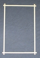 Chipboard Frame Plain Jane 5 x 7 inch