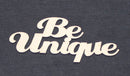 Chipboard Word Be Unique
