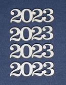 Chipboard Word Numbers 2023