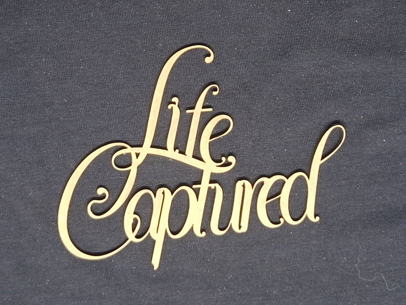 Chipboard Word Life Captured