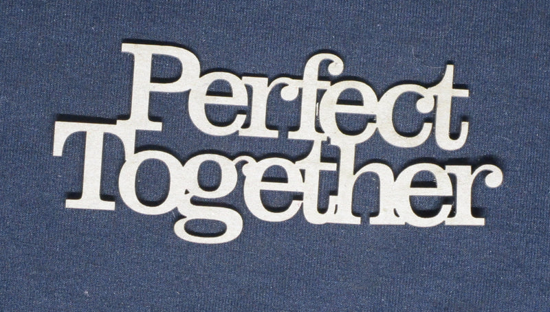 Chipboard Word Picture Perfect