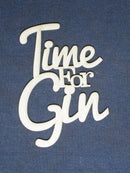 Chipboard Word Time for Gin
