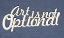 Chipboard Word Art is not Optional