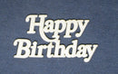 Chipboard Word Happy Birthday