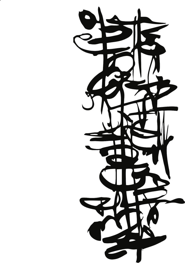 Acetate Transparency Graffiti Strip