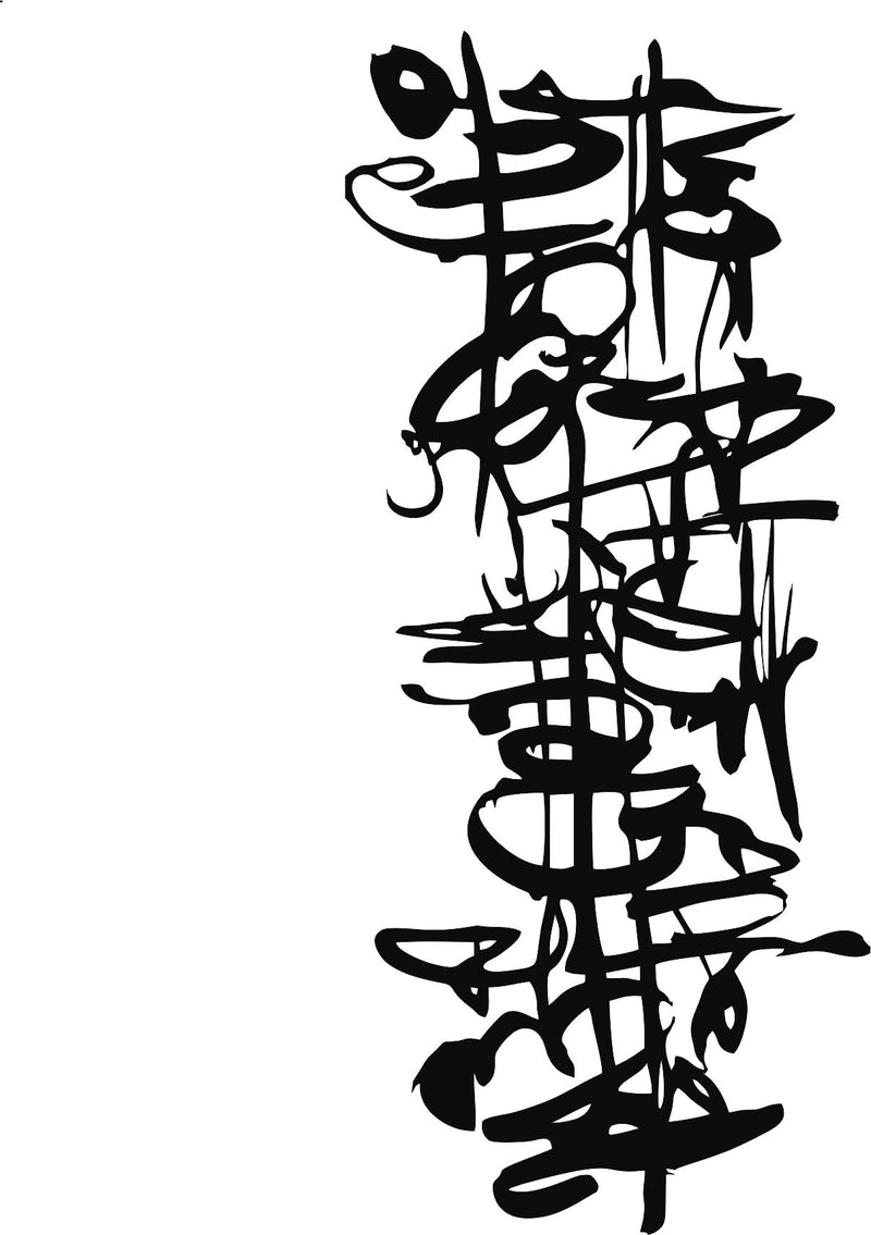 Acetate Transparency Graffiti Strip