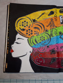 Online Class Art Journal Page Girl Find Calm in Chaos