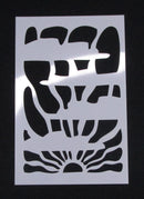 Stencil 6 x 4 Clouds and Sunrise