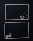 Chipboard Easter Frames (2 Pieces)