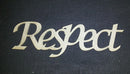 Chipboard Word Respect