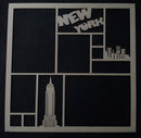 Chipboard Page Frame New York