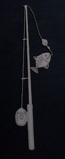 Chipboard Border Fishing Rod