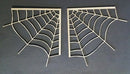Chipboard Corner Spider Web Small (2 Pieces)