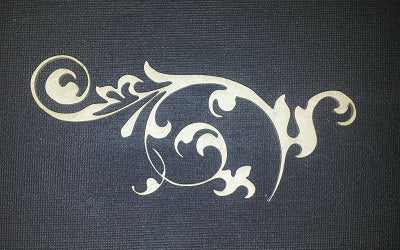 Chipboard Flourish 4 (2 Pieces)