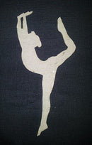 Chipboard Gymnastic Girl 1 (2 Pieces)