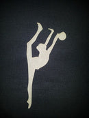 Chipboard Gymnastic Girl 3 (2 Pieces)