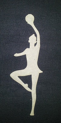Chipboard Gymnastic Girl 4 (2 Pieces)