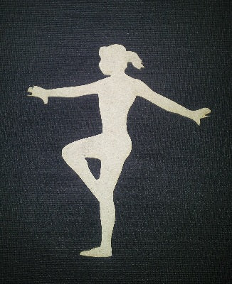 Chipboard Gymnastic Girl 8 (2 Pieces)