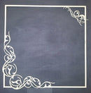 Chipboard Page Frame Steam Punk Flourish Small