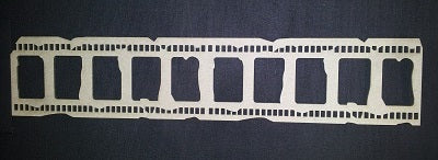 Chipboard Film Strip Distressed Tall and Skinny
