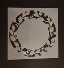 Christmas Stencil Wreath
