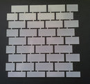Plastic Stencil Brick Wall Reverse