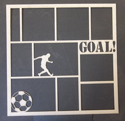 Chipboard Page Frame Soccer