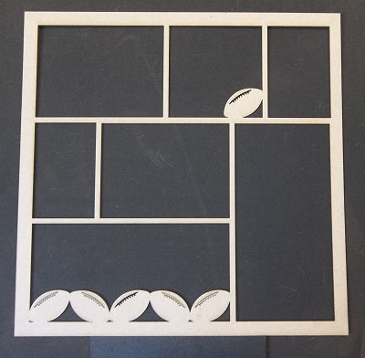 Chipboard Page Frame Footy 1