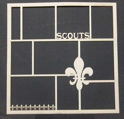 Chipboard Page Frame Scouts