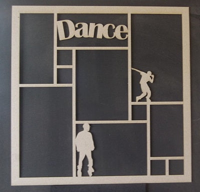 Chipboard Page Frame Dance