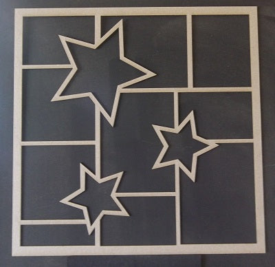 Chipboard Page Frame Star 1