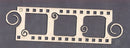 Chipboard Border Funky Film Strip