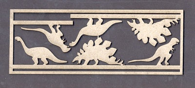 Chipboard Dinosaurs (set of 6) Small