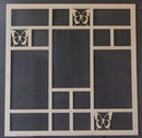 Chipboard Page Frame Butterfly 1