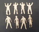 Chipboard Halloween Walking Zombies Large