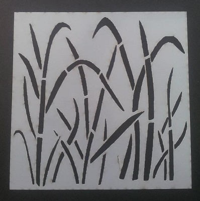 Plastic Stencil Grass