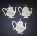 Chipboard Tea Pots High Tea (3 Pieces)