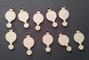 Chipboard Ornaments Rain Drop (10 Pieces)