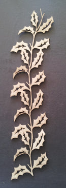 Chipboard Border Holly (1 Piece)