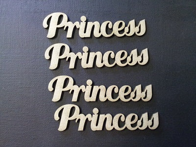 Chipboard Princess (Pack of 4)