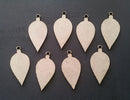Chipboard Ornaments Tear Drops Solid (8 Pieces)