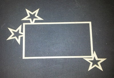 Chipboard Star Frame