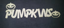 Chipboard Word Pumpkins
