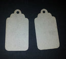 Chipboard Tags Medium Scallop (6 Pieces)