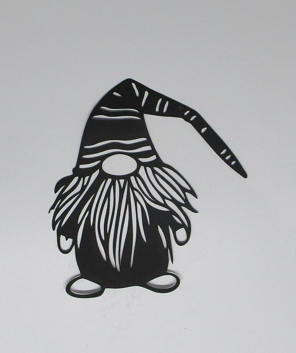Black Cardstock Christmas Gnome #4