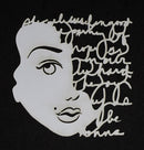 Art Journal Mixed Media Cardstock Face with Writing Medium