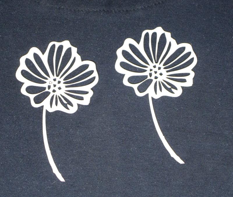White Cardstock Daisy Flower Single Flower