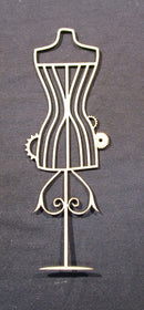 Chipboard Mannequin with Cogs